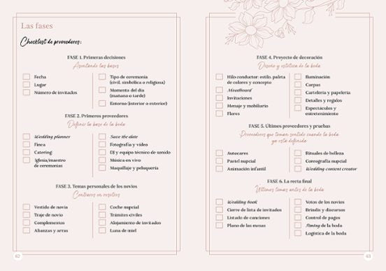 Agenda de boda “Entre Tonos Pastel”