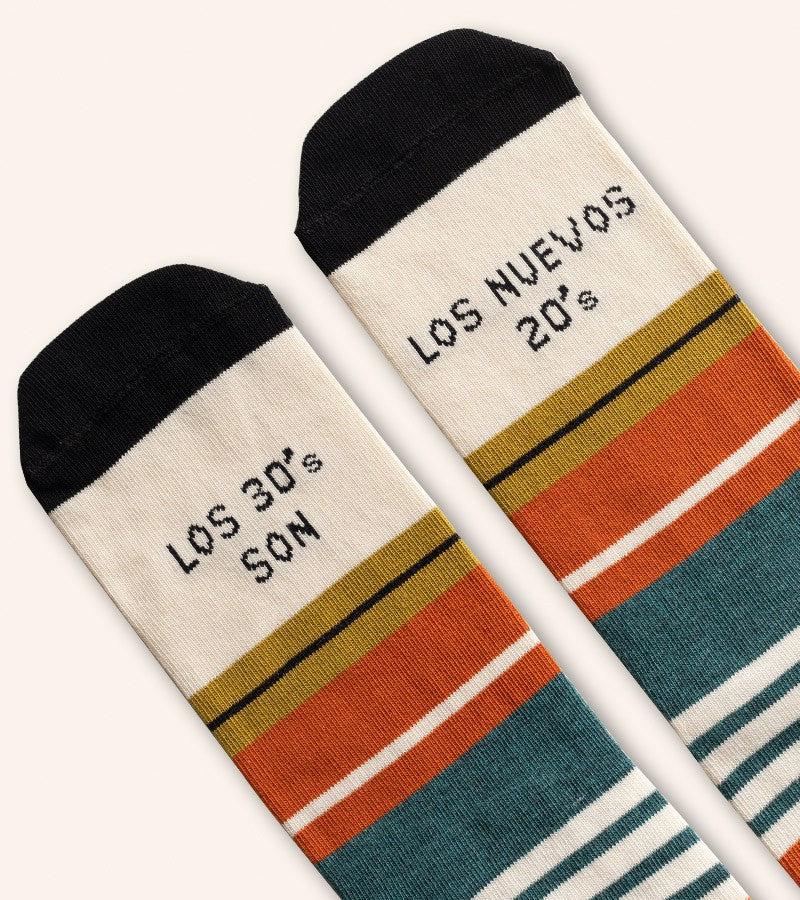 Calcetines "Los 30's son los nuevos 20's"-UO