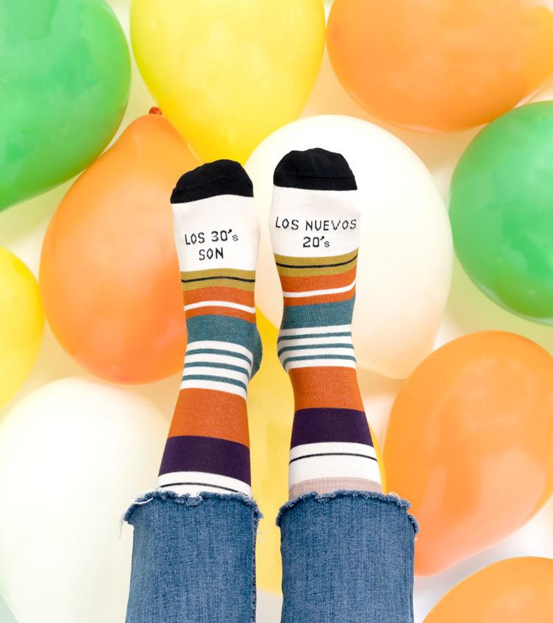 Calcetines "Los 30's son los nuevos 20's"-UO