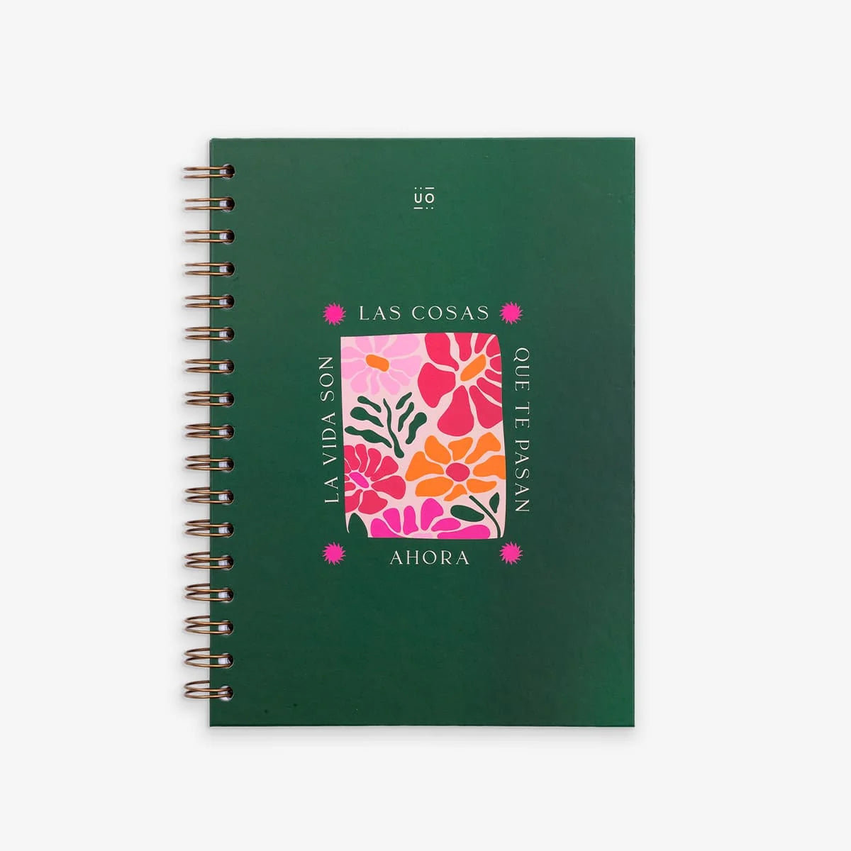 Libreta "La vida son las cosas que te pasan ahora"-UO