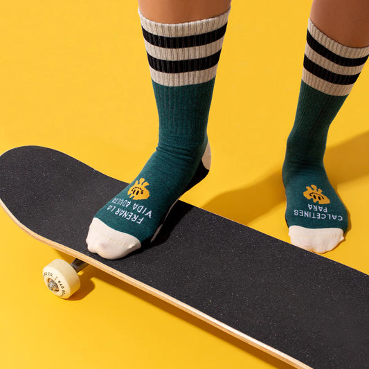 Calcetines "Para frenar la vida adulta"- UO*