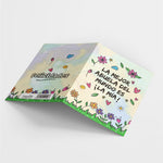 Postal LA MEJOR ABUELA DEL MUNDO ES LA MÍA - Happy Mots