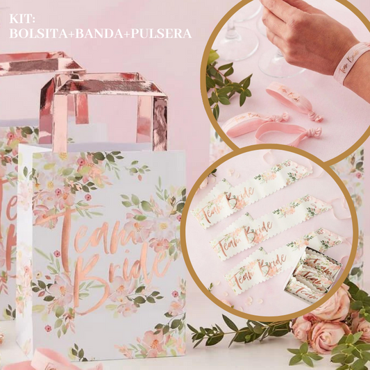 KIT DESPEDIDA DE SOLTERA TEAM BRIDE