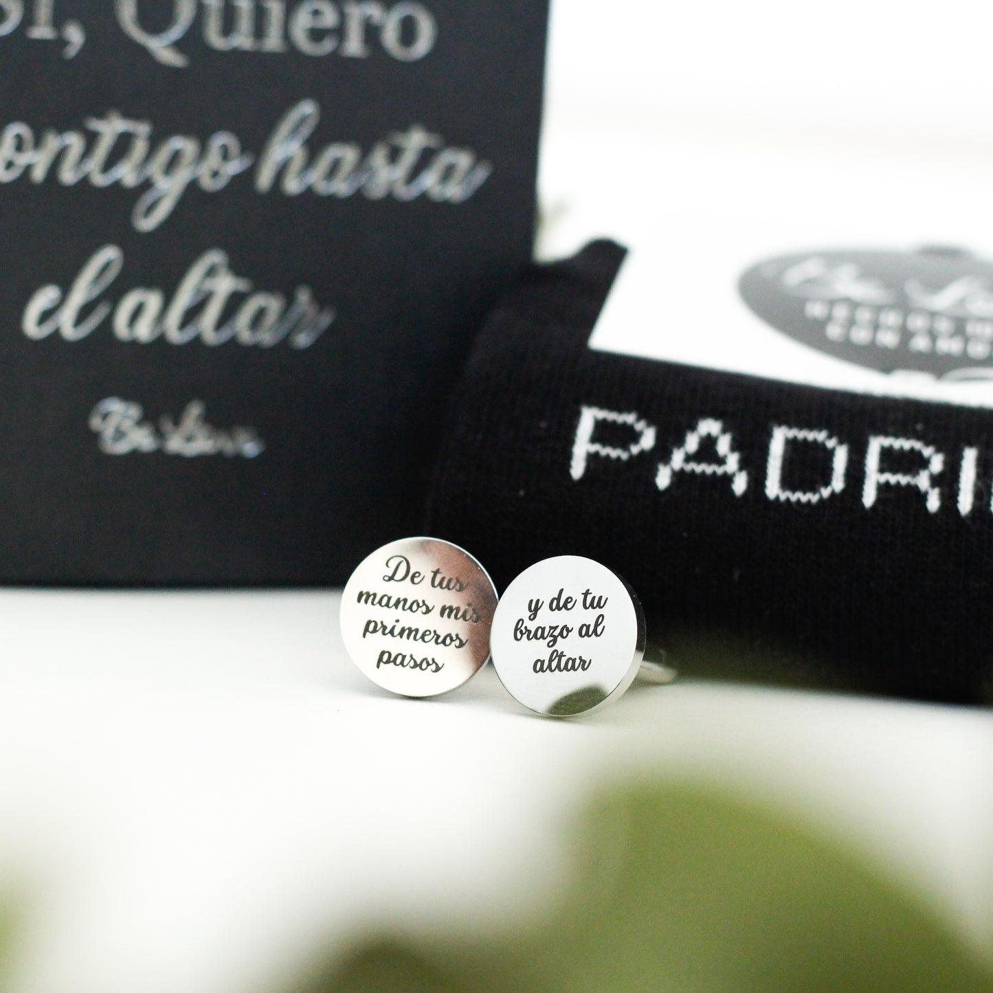 Kit PADRINO Calcetines+Gemelos-Be Love