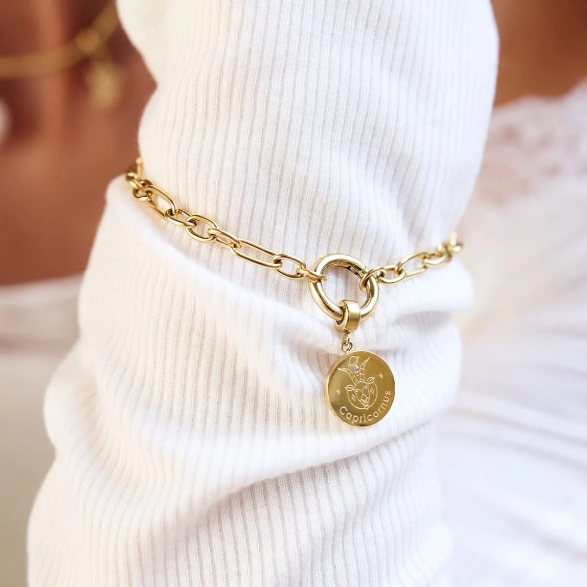 Pulsera Personalizable Eslabones Redonda - Anartxy