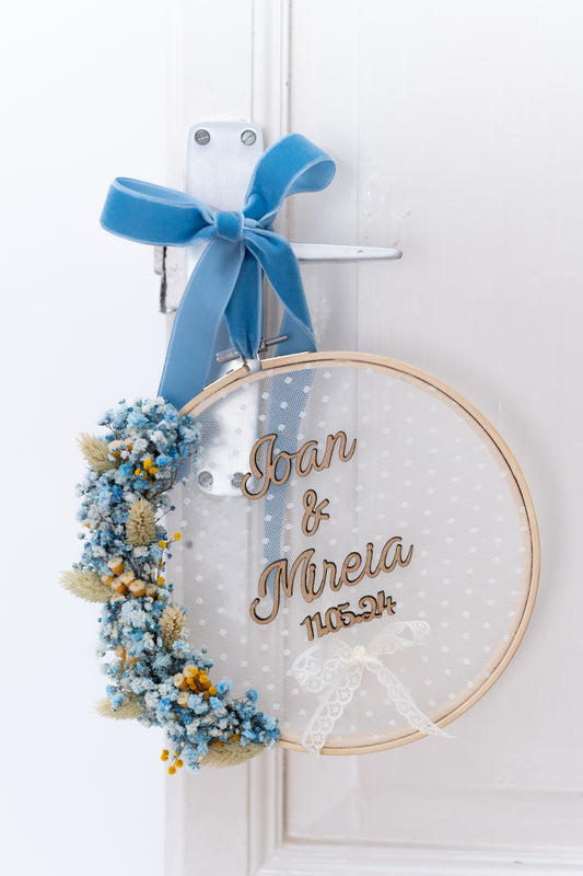 PORTA ALIANZAS BLUE DREAMS- Be Love