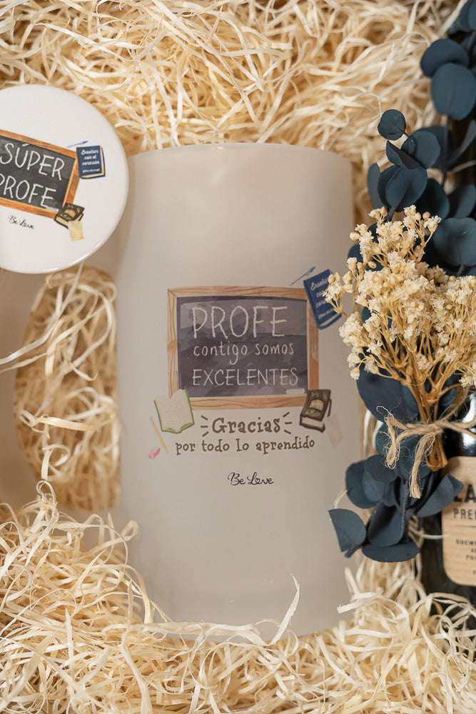 Kit de cerveza Profe Contigo Somos Excelentes- Be Love