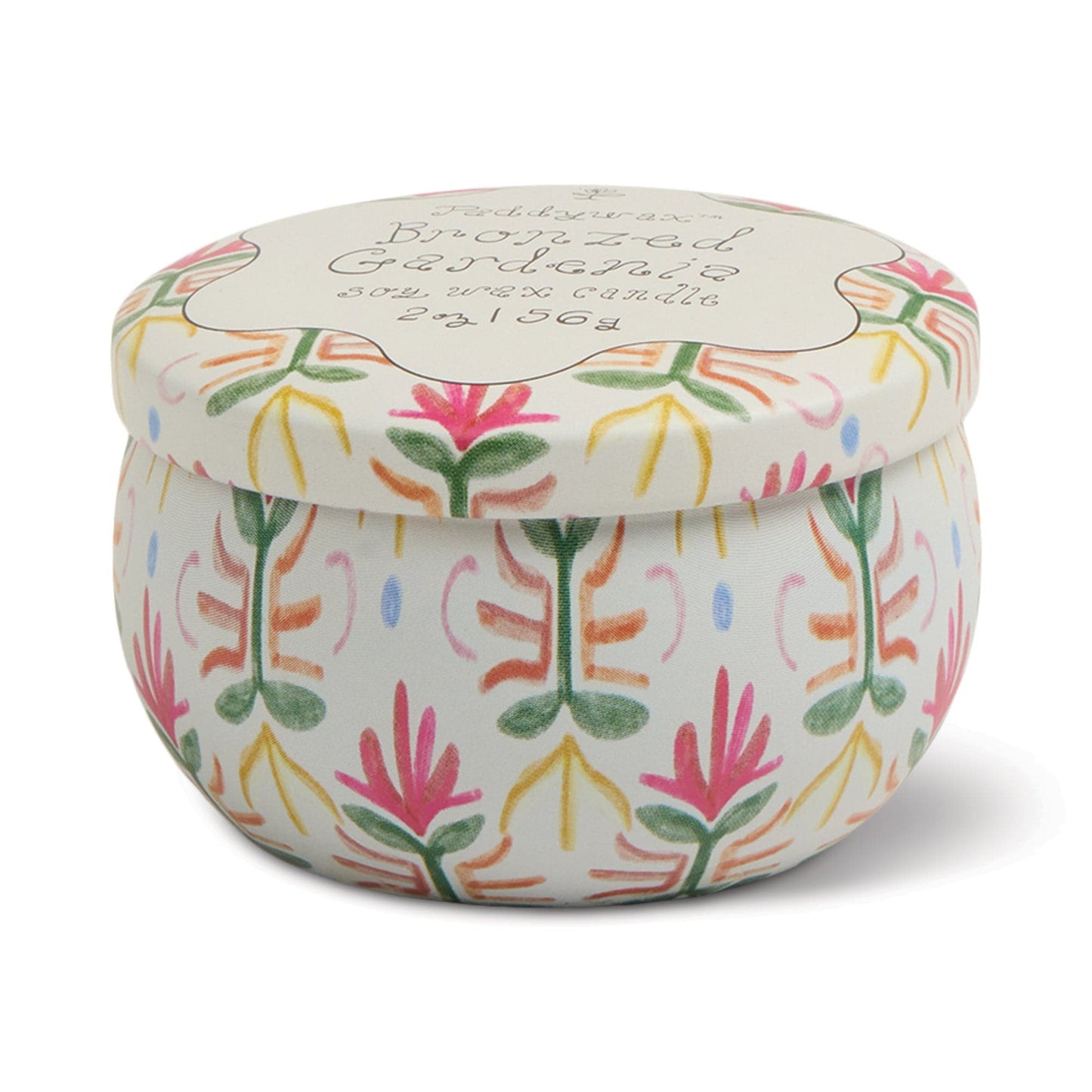 Gardenia bronceada - Tulipán 2 oz Candela de Estaño - PADDYWAX