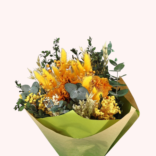 Bouquet Marta Amarillo- Flores preservadas