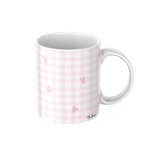 Taza "100% Fallera" vichy rosa- Be Love