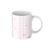 Taza "100% Fallera" vichy rosa- Be Love