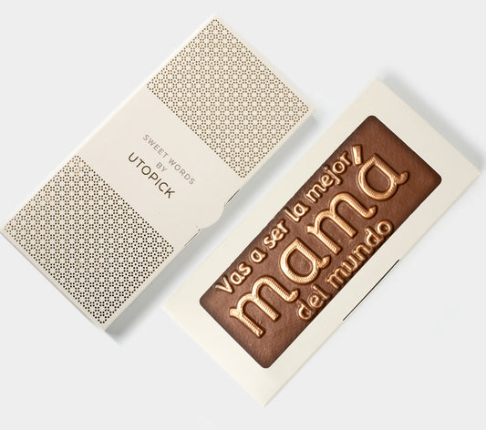Tableta de Chocolate Vas a ser la mejor mamá del mundo- Utopick