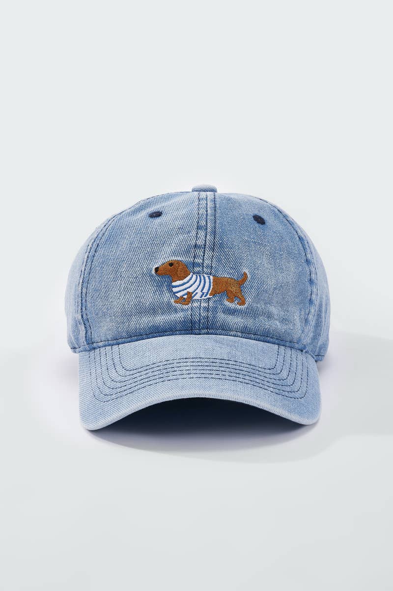 Gorra de algodón Perrito
