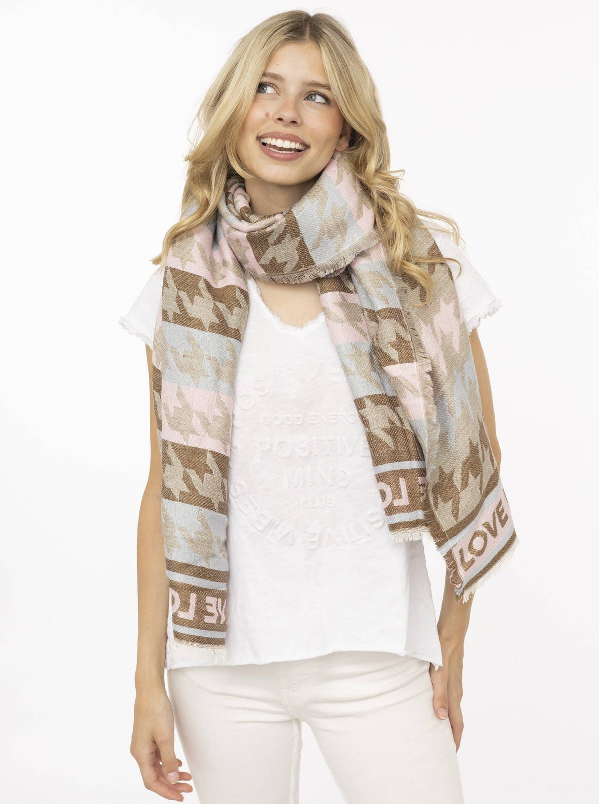 Bufanda "Houndstooth Love"