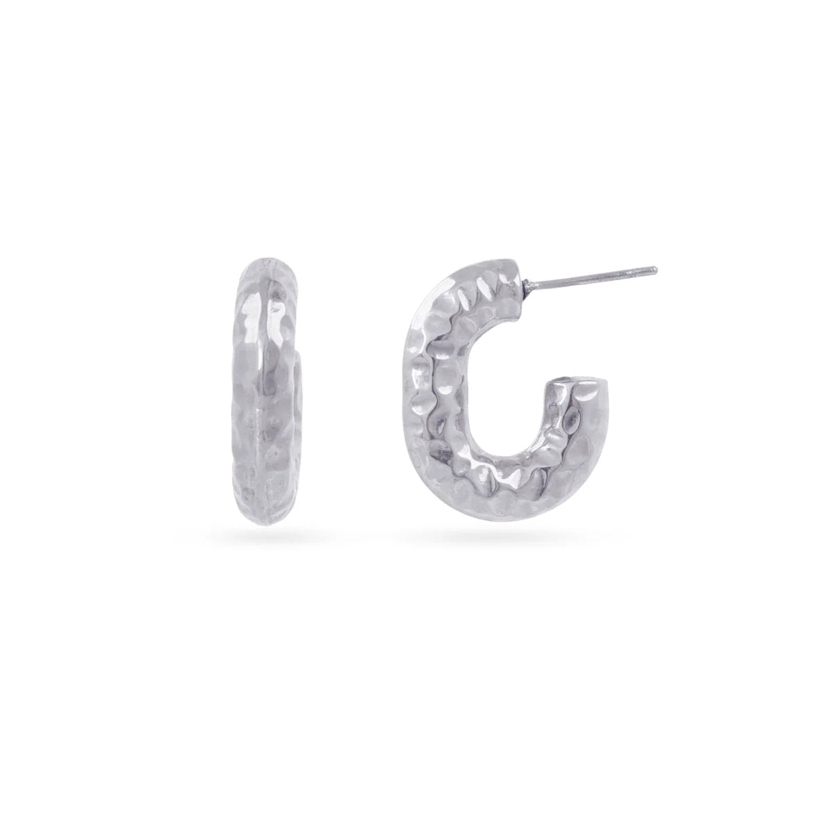 Aros Essentials Oval Abierto Martelé - Anartxy