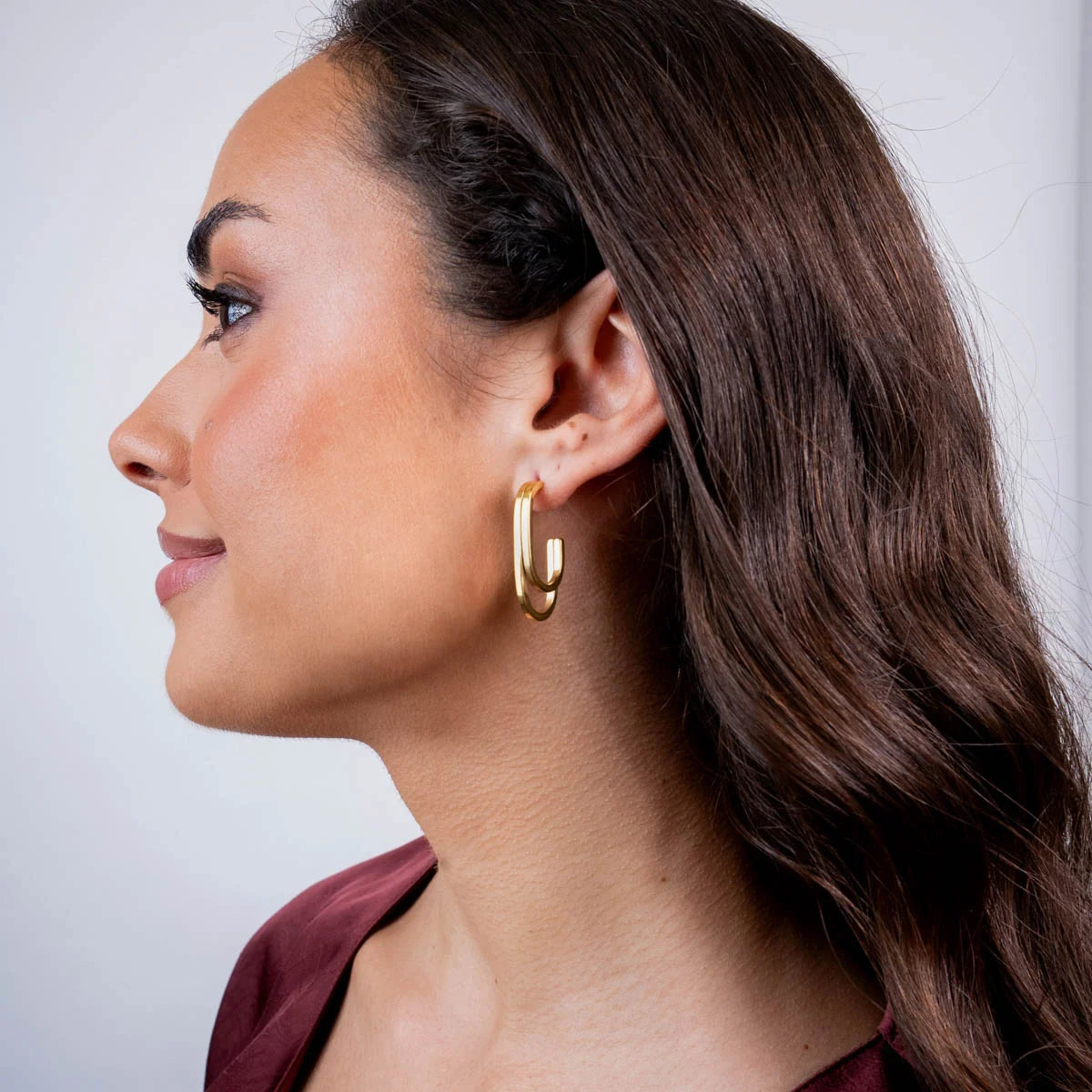 Aros Essentials Doble Barra Plana - Anartxy