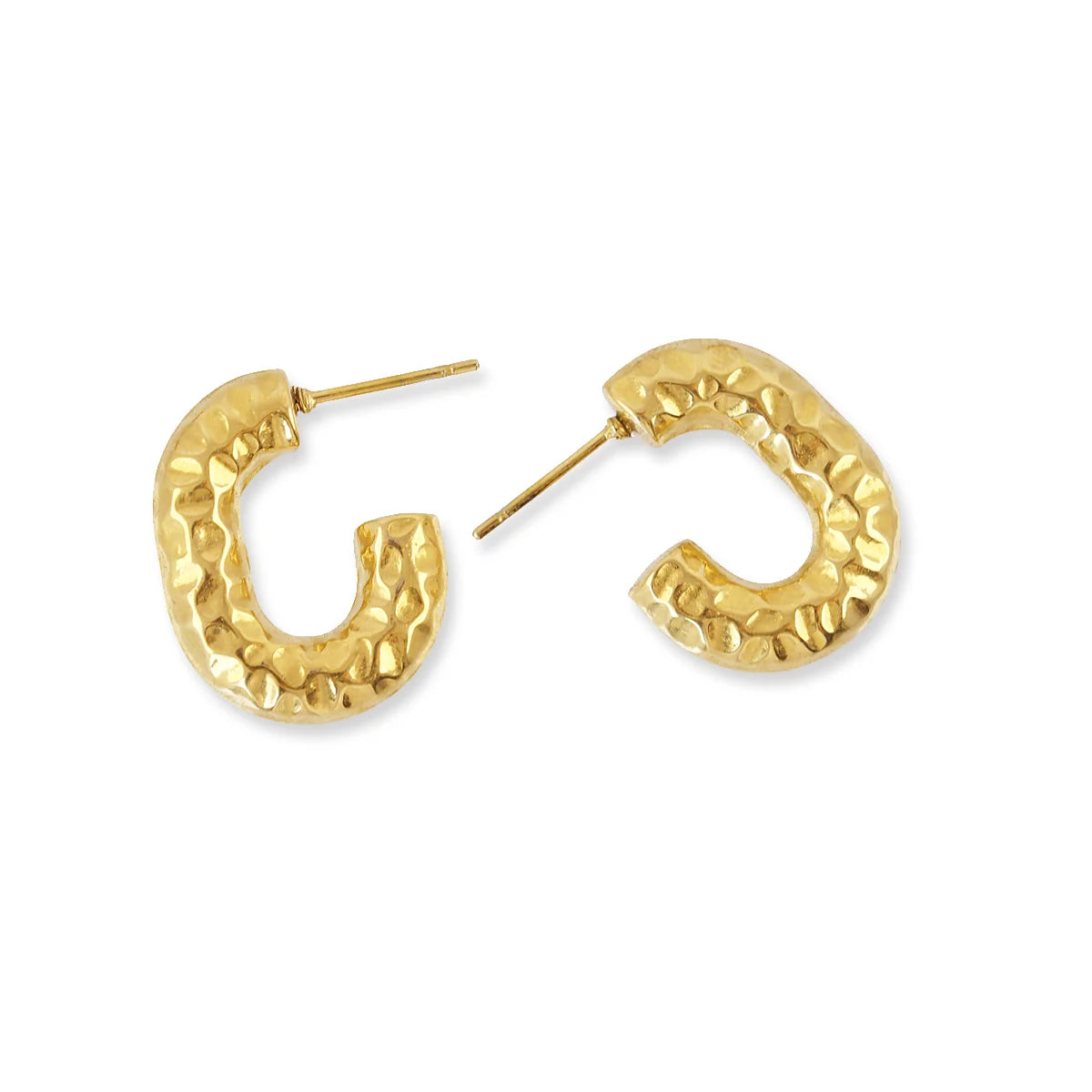 Aros Essentials Oval Abierto Martelé - Anartxy