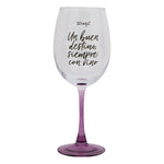 Copa Un buen destino, siempre con vino-Mr.Wonderful