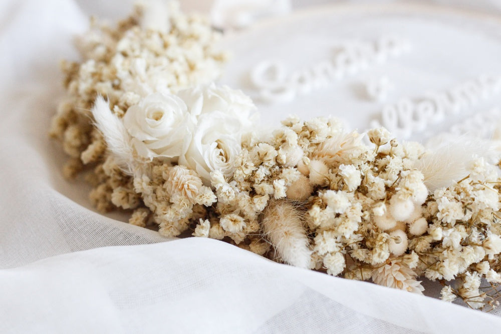 Porta alianzas Vintage Rose White- Be Love