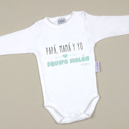Body PAPÁ, MAMÁ Y YO EQUIPO MOLÓN - Mi Pipo