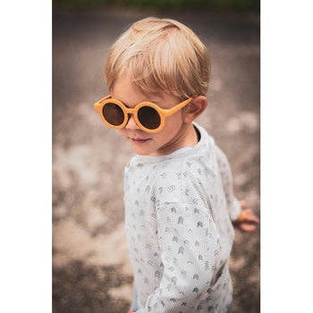 Gafas de Sol Redondas Sostenibles Originales | Polarizadas Flexibles de Base Biológica GRECH & CO 3-10 AÑOS
