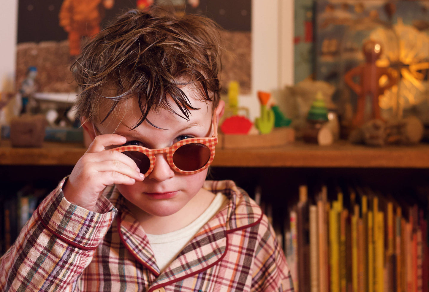 Gafas de sol sostenibles | Polarizadas flexibles de origen vegetal - Infantil | 3-8 Años GRECH & CO