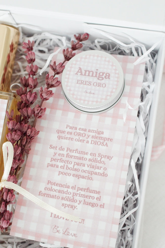 Kit Perfume AMIGA ERES ORO-Be Love