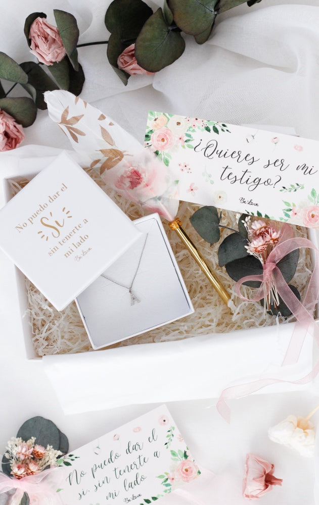 Caja Regalo ¿Quieres ser mi testigo?- Be Love