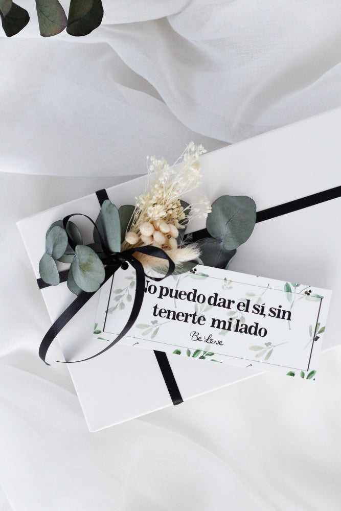 Caja Regalo para Hombre- ¿Quieres ser mi Testigo?