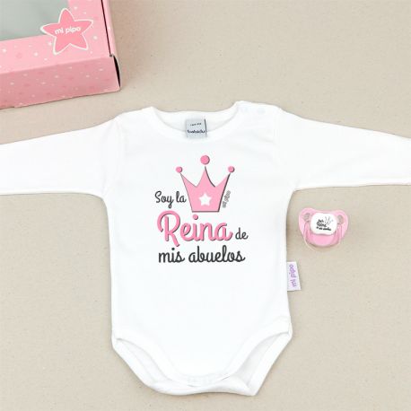 Body SOY LA REINA DE MIS ABUELOS - MI PIPO