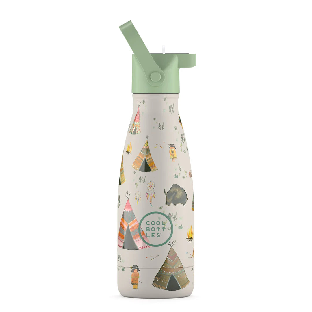 Botella Térmica Infantil de Acero Inoxidable INDIAN TRIBE 260ml - COOL BOTTLES
