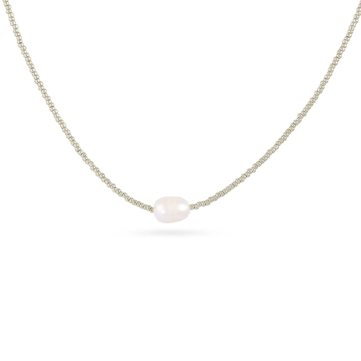 Collar de Cadena con Perla - Anartxy