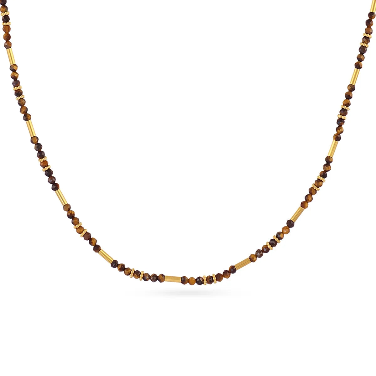 Collar Extensible Spirit Tubos Dorados - Anartxy