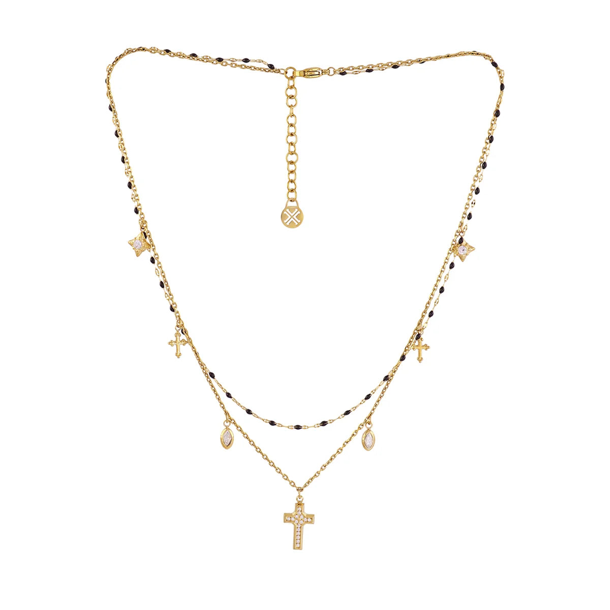 Collar Astros Cruz Nocturna - Anartxy