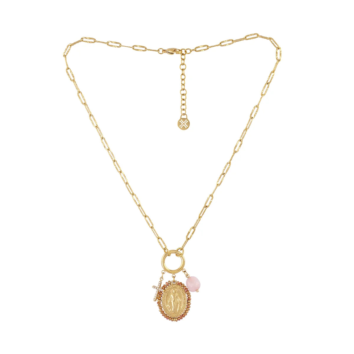 Collar Astros Virgen Rosa - Anartxy