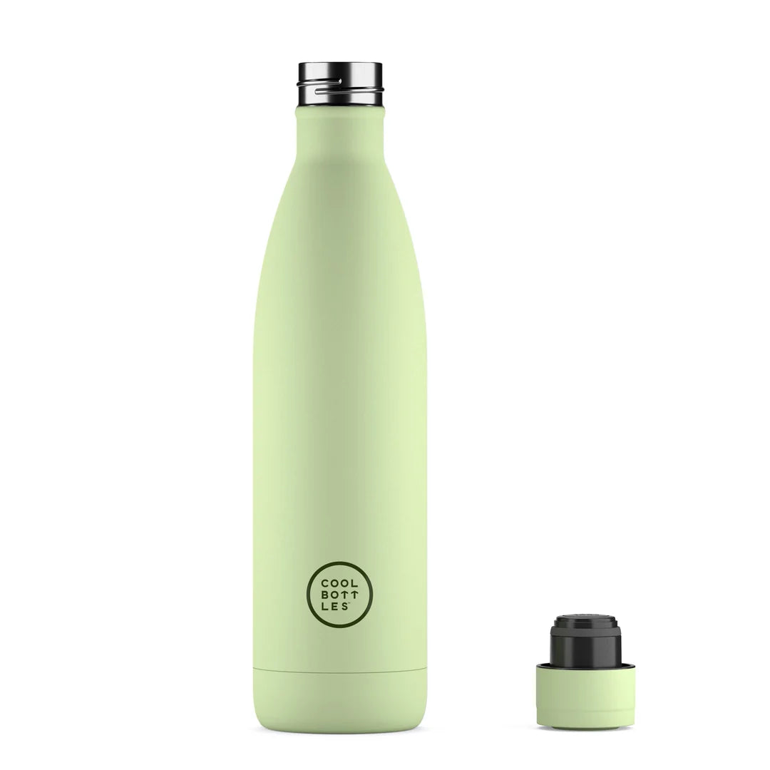 Botella Térmica de Acero Inoxidable PASTEL GREEN 700ml - COOL BOTTLES