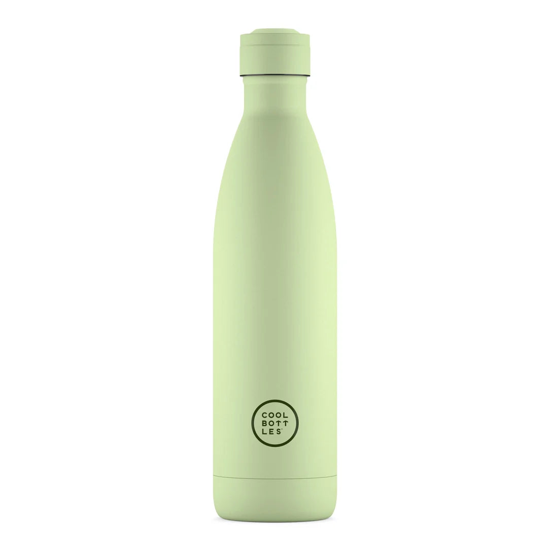 Botella Térmica de Acero Inoxidable PASTEL GREEN 700ml - COOL BOTTLES