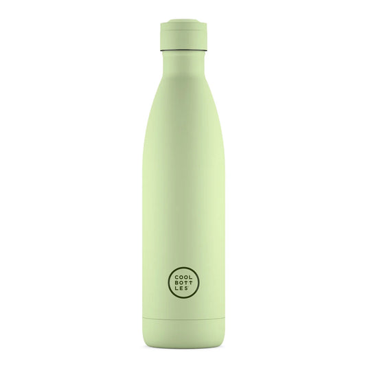 Botella Térmica de Acero Inoxidable PASTEL GREEN 700ml - COOL BOTTLES