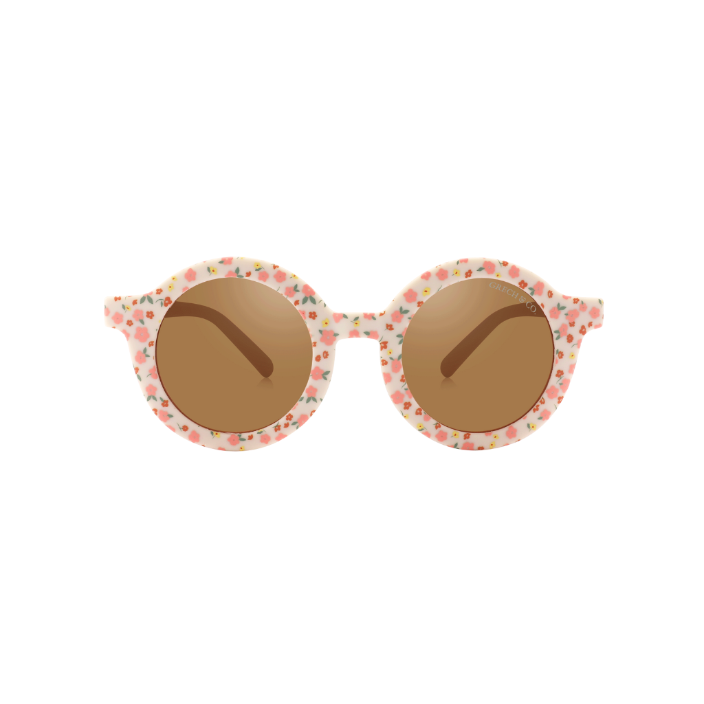 Gafas de Sol Redondas Sostenibles Originales | Polarizadas Flexibles de Base Biológica GRECH & CO 3-10 AÑOS
