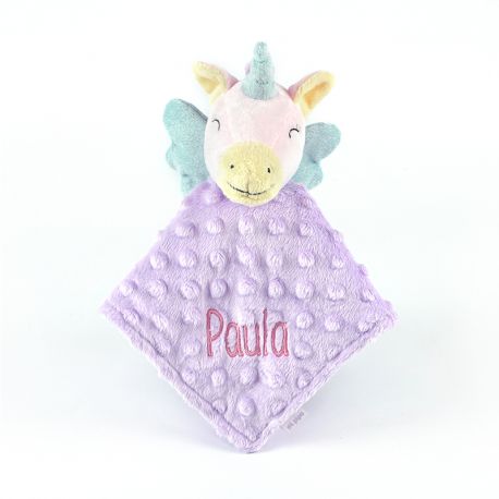 DOU-DOU Unicornio Lila Personalizado