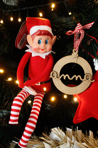 Elfie+ Bola de Navidad Personalizada -Be Love