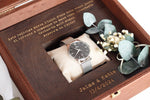 Caja de Madera Personalizada para Reloj- Be Love