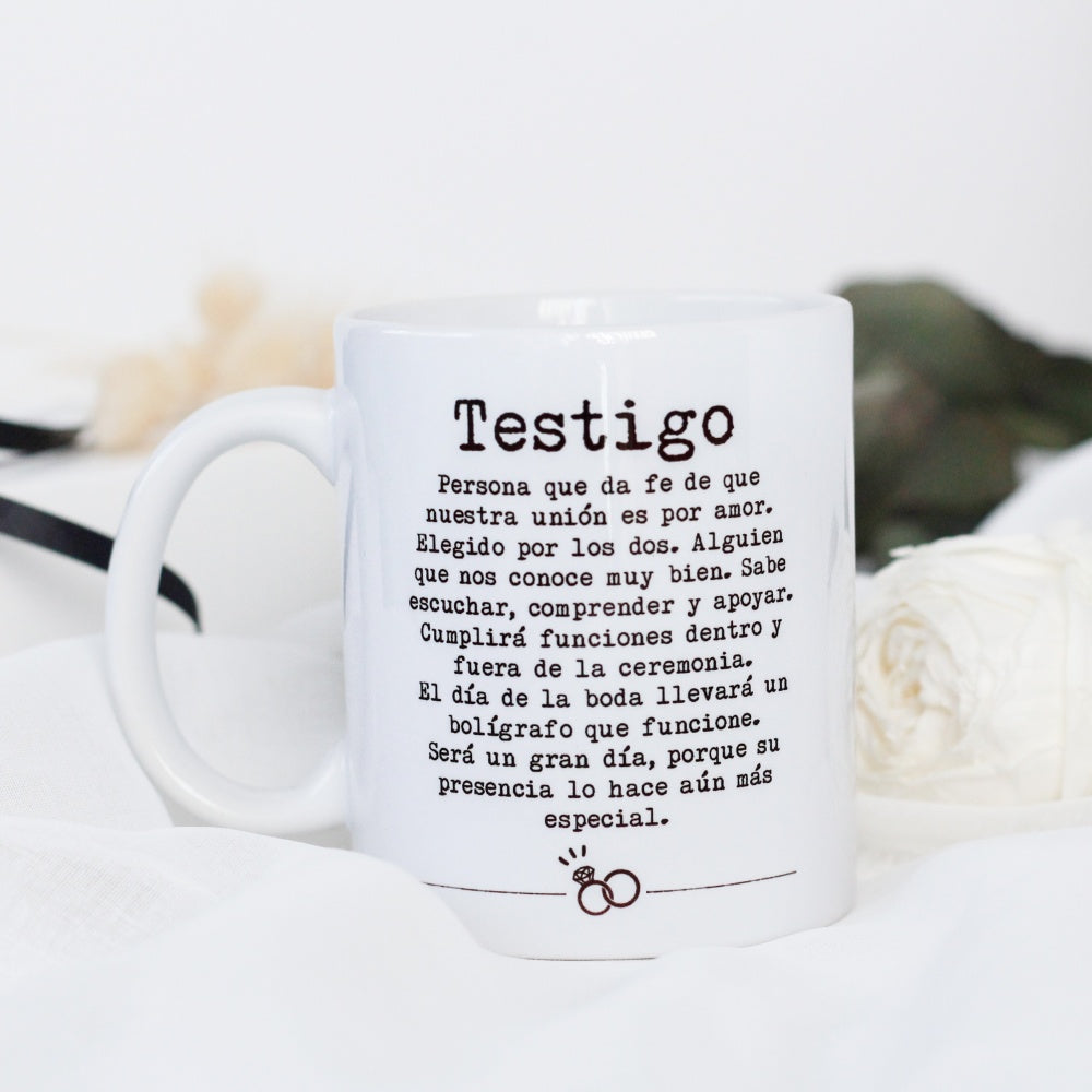 Taza Definición Testigo- Be Love