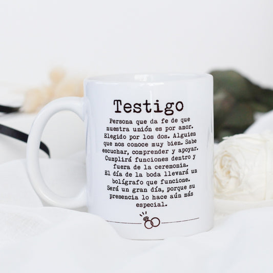 Taza Definición Testigo- Be Love