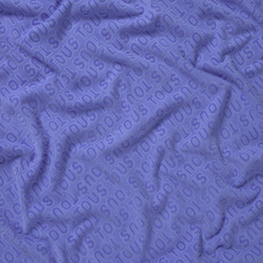 TOALLA DE PLAYA LOGO AZUL- TOUS