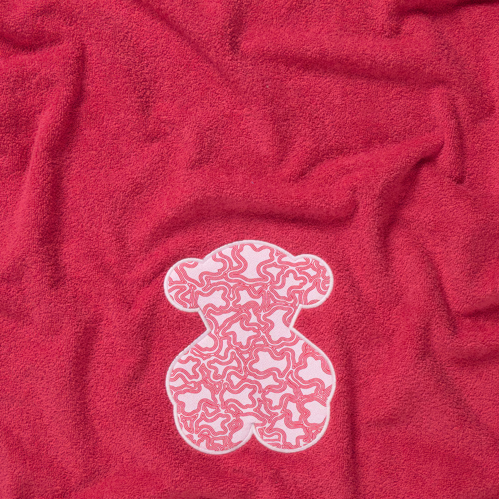 Toalla de playa Kaos rosa