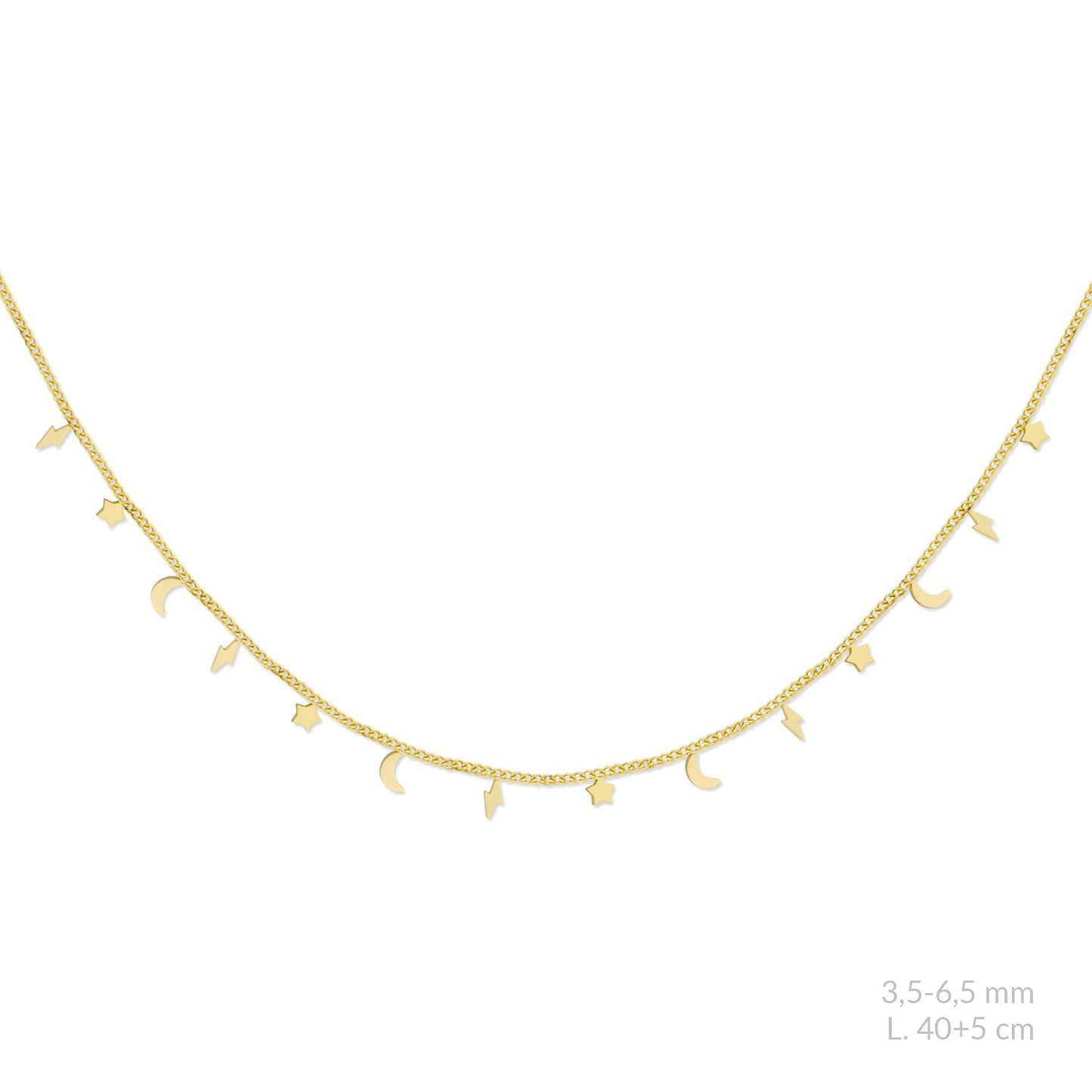 Gargantilla Universo- Acero