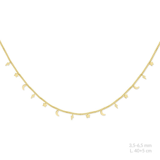 Gargantilla Universo- Acero