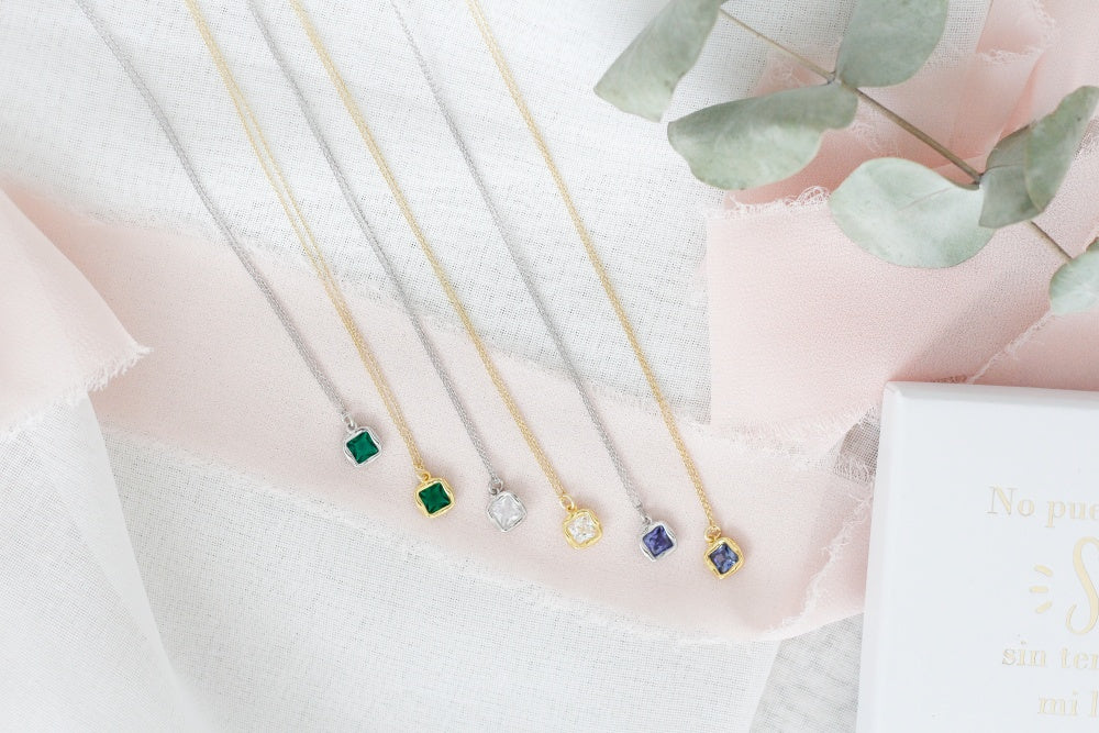 Gargantilla Square No puedo dar el sí, sin tenerte a mi lado - Be Love