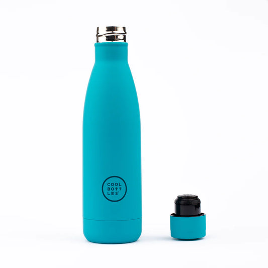 Botella Térmica de Acero Inoxidable VIVID TURQUOISE 500ml - COOL BOTTLES